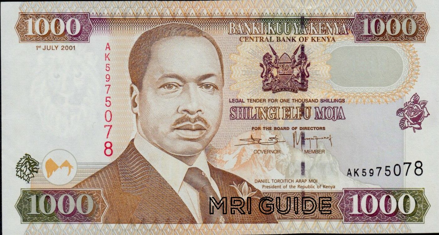 Kenya - Rules For The Exchange Of Old 1,000 Shilling Notes. - MRI Guide ...