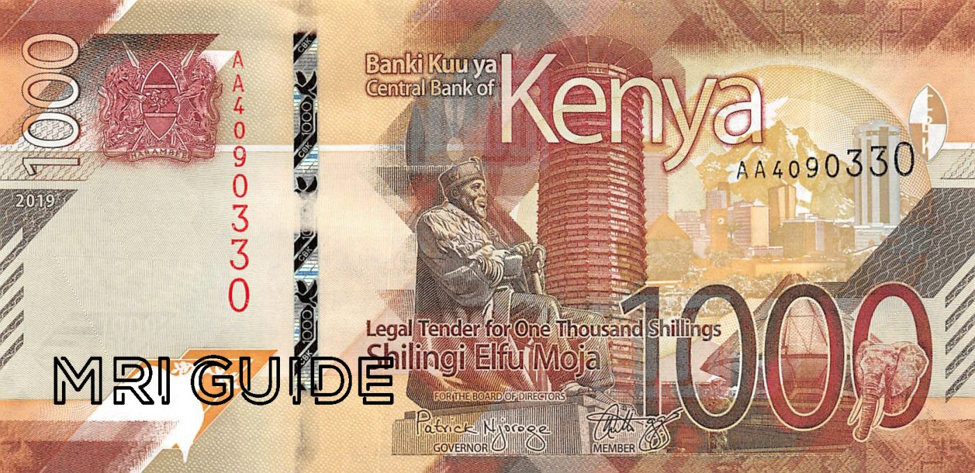 Kenya New banknotes wear quickly. MRI Guide MRI Guide The MRI