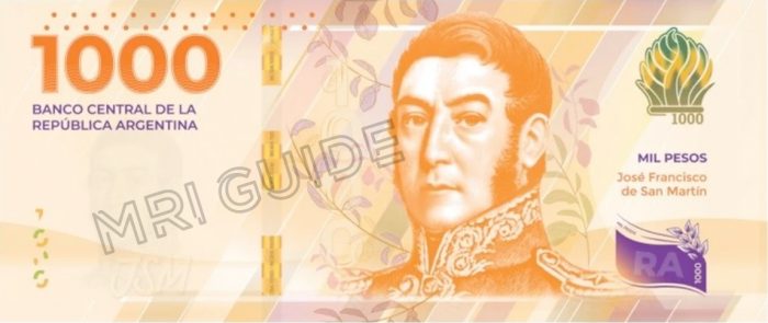 Argentina new 500-peso note (B425a) reported for introduction in